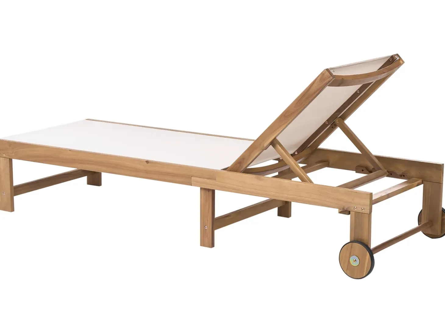 Liggestol PEDESINA Akacietræ Beige
