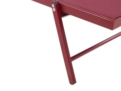 Liggestol PORTOFINO Metal Bordeaux