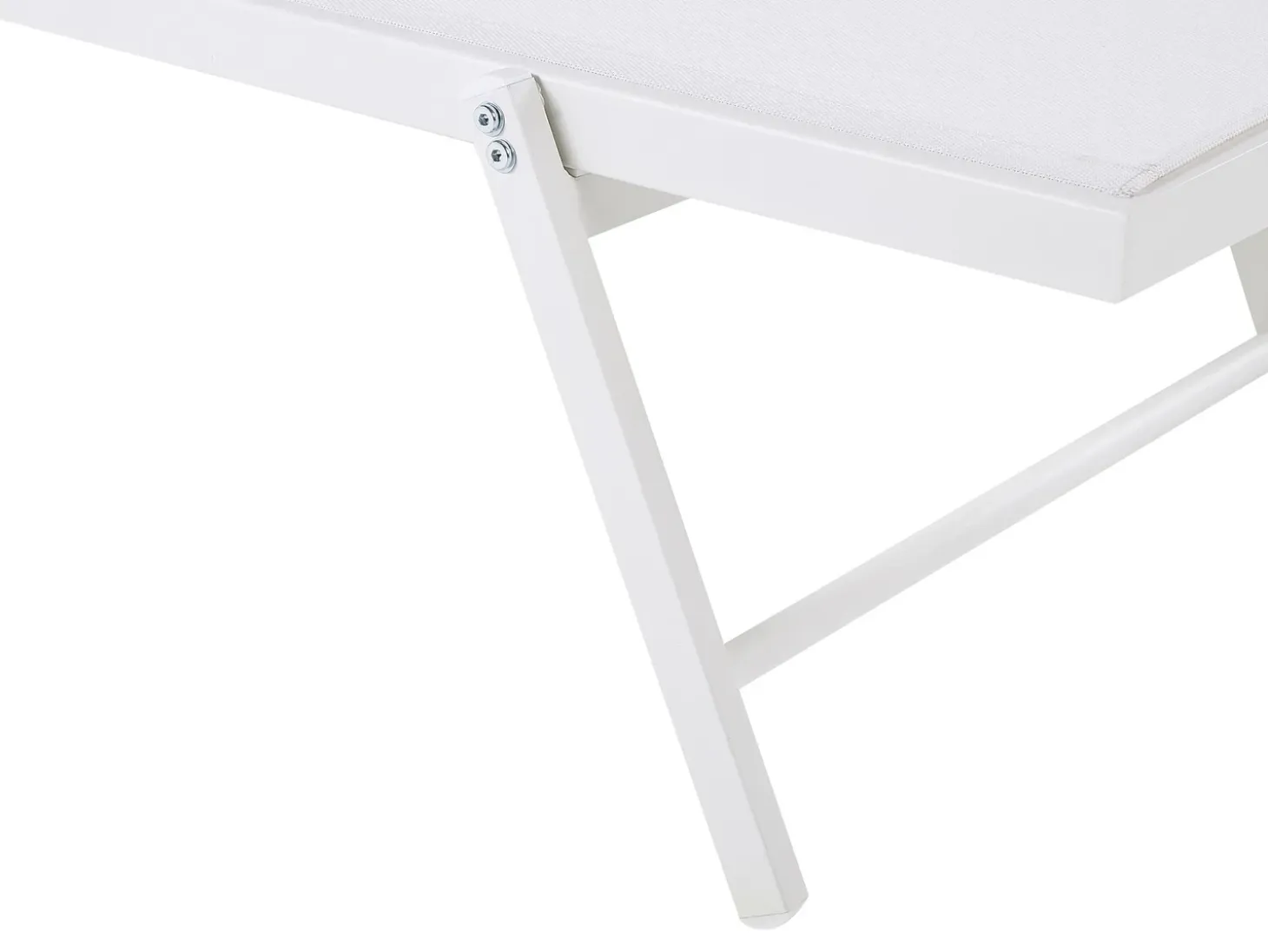 Liggestol PORTOFINO Metal Hvid
