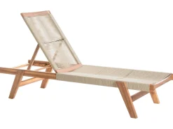 Liggestol PROSSEDI Akacietræ Beige