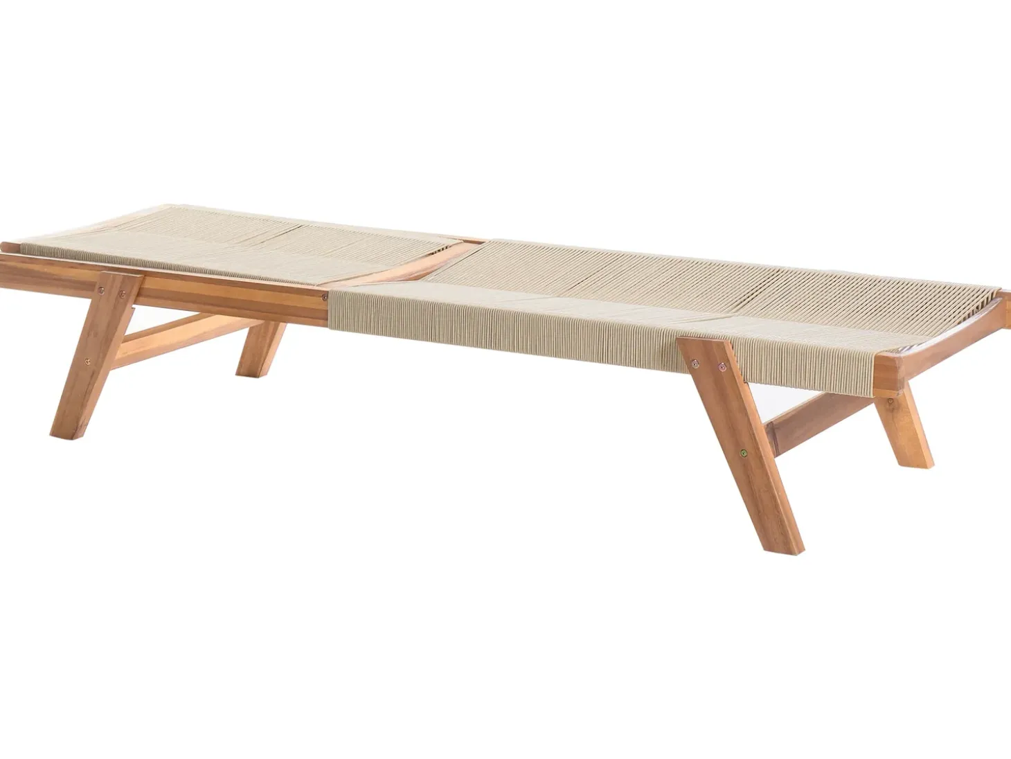 Liggestol PROSSEDI Akacietræ Beige