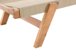Liggestol PROSSEDI Akacietræ Beige