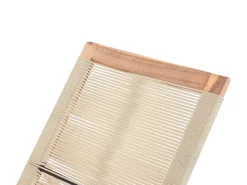 Liggestol PROSSEDI Akacietræ Beige