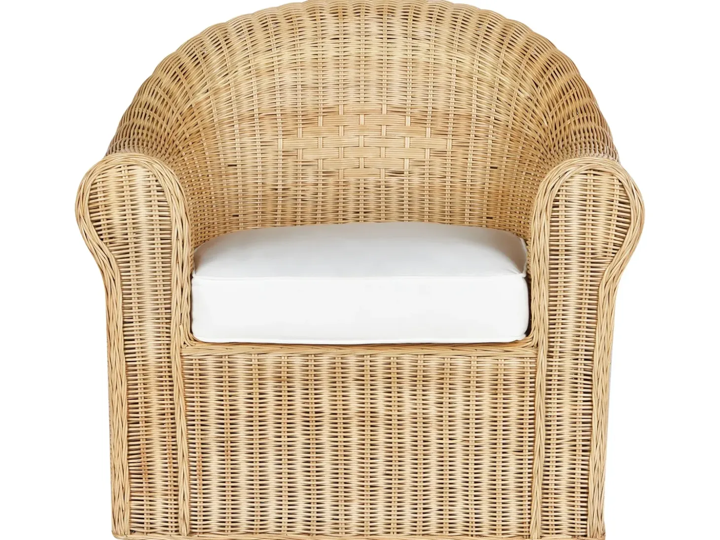 LIVADEIA 5 personers Loungesæt med bord Naturlig Rattan