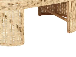 LIVADEIA 5 personers Loungesæt med bord Naturlig Rattan