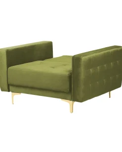 Lænestol ABERDEEN Velour Grøn