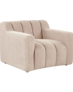 Lænestol AGERUP Boucle Beige