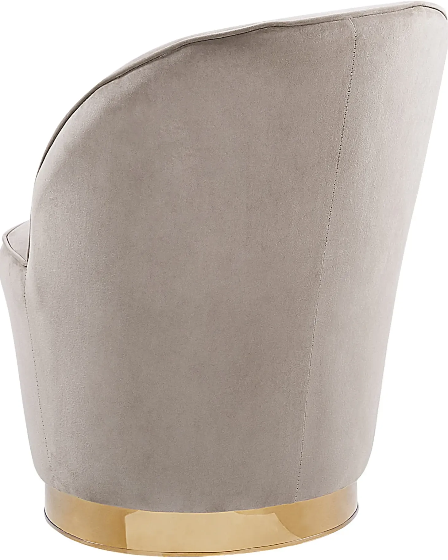 Lænestol ALBY Velour Lys Beige