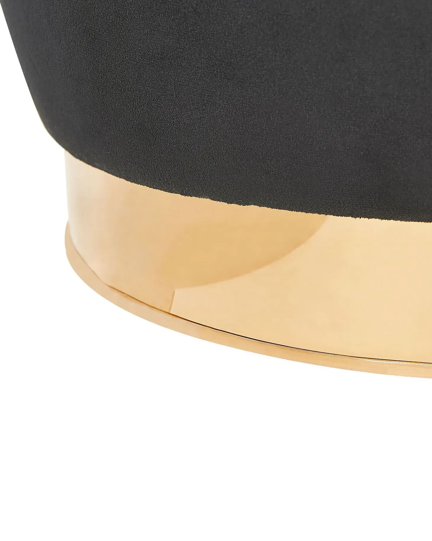 Lænestol ALBY Velour Sort