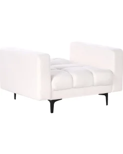 Lænestol ALNES Boucle Hvid