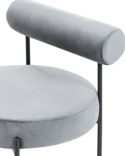 Lænestol ALPHA Velour Grå