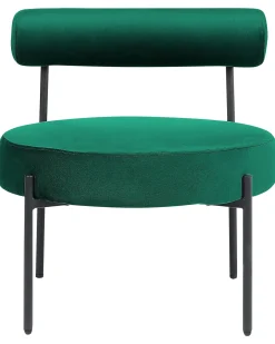 Lænestol ALPHA Velour Smaragdgrøn