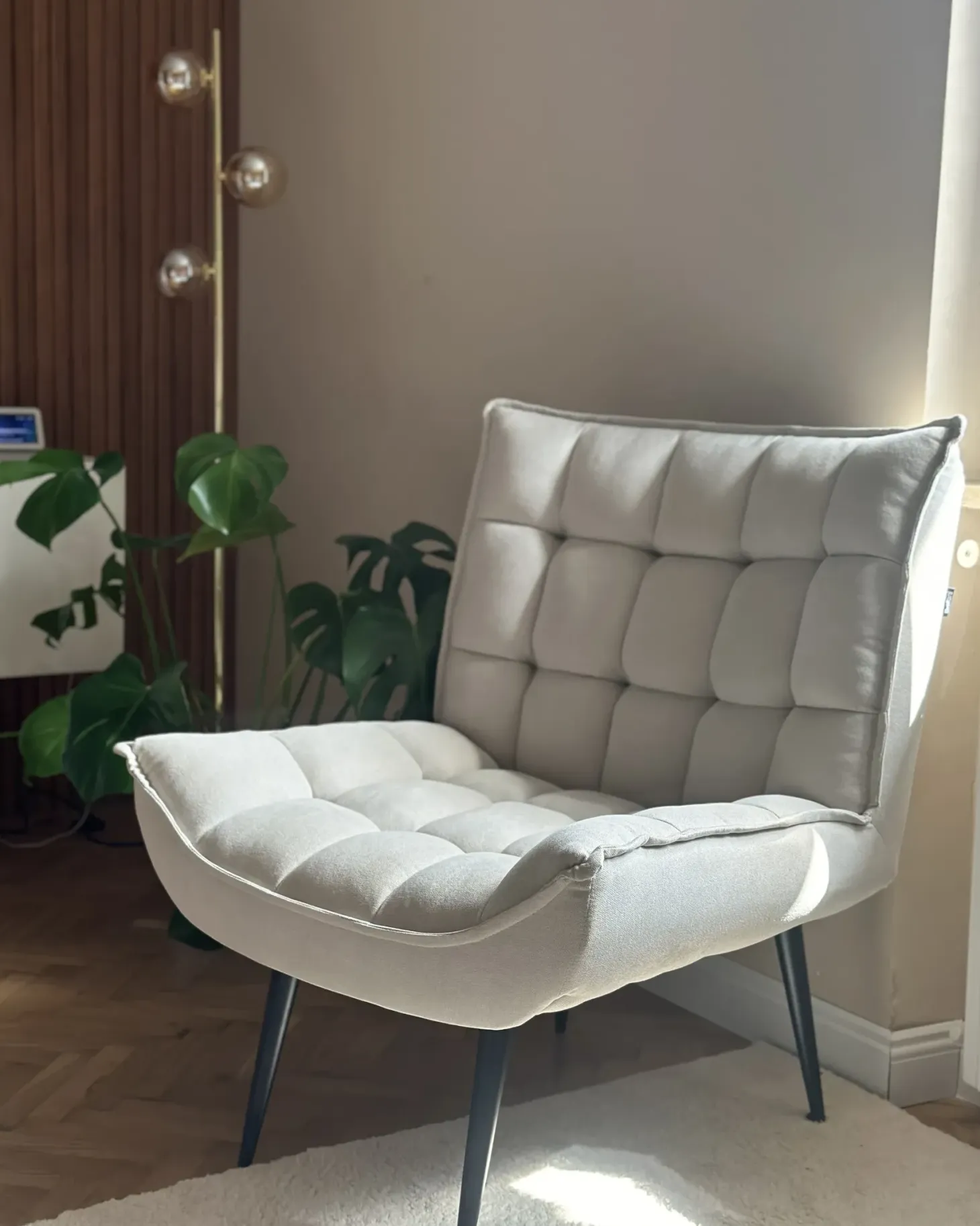 Lænestol ALVESTA Lys Beige