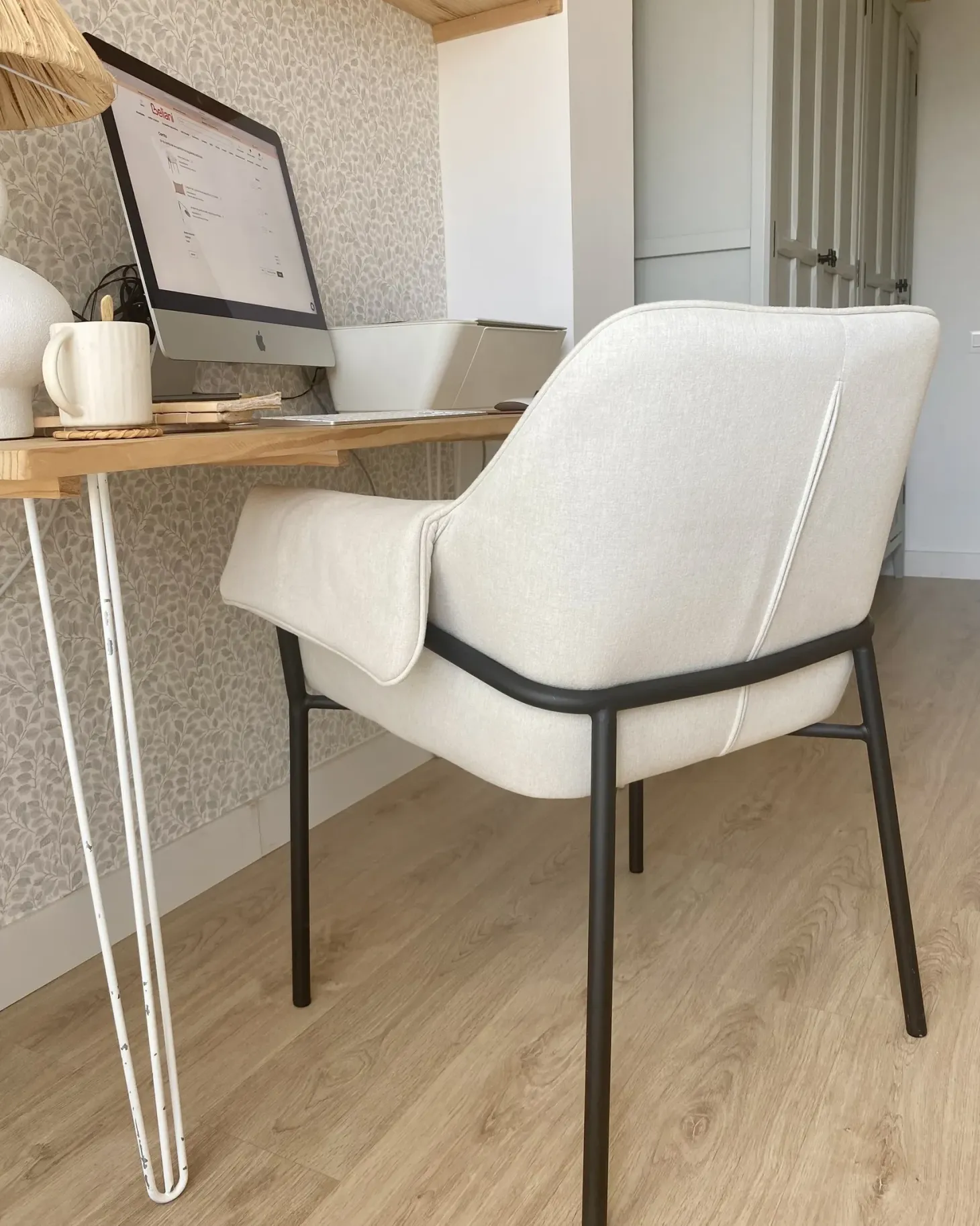 Lænestol ARLA Lys Beige