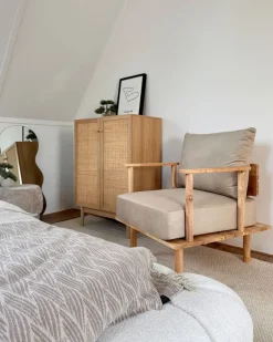 Lænestol ASKER Sand Beige