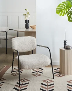 Lænestol AUSVIKA Lys Beige