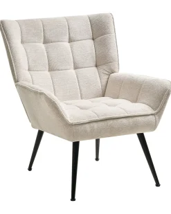 Lænestol BELLINGMO Lys Beige
