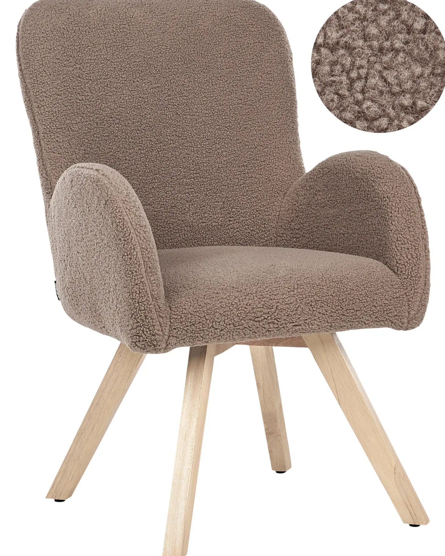 Lænestol BJARN Boucle Brun
