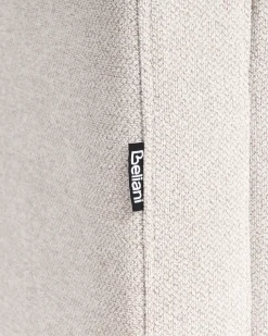 Lænestol BREDA Lys Beige