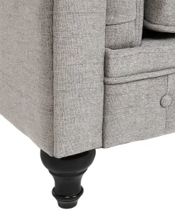 Lænestol CHESTERFIELD Lysegrå