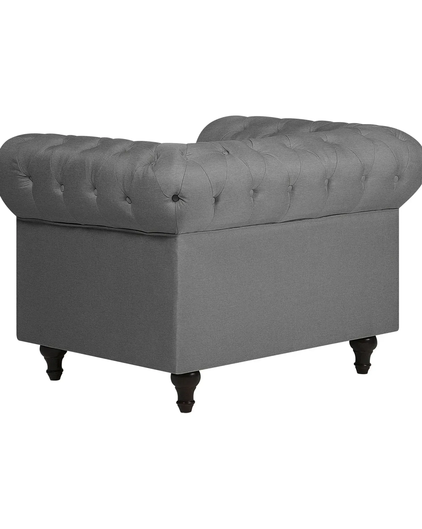 Lænestol CHESTERFIELD Lysegrå