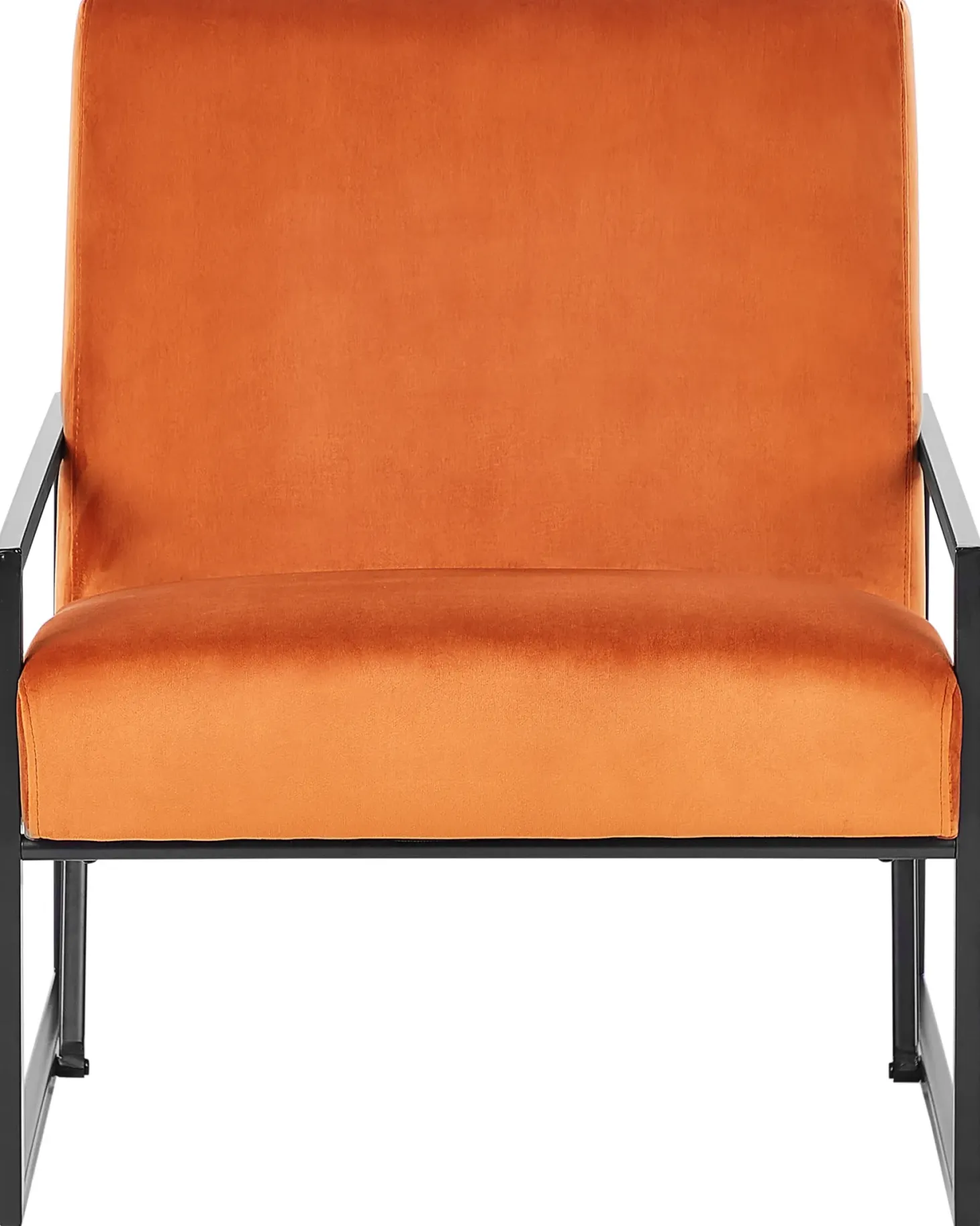 Lænestol DELARY Velour Orange