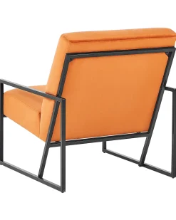 Lænestol DELARY Velour Orange