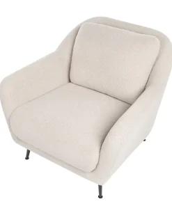 Lænestol EIBY Boucle Beige