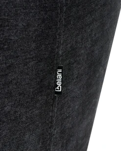 Lænestol EIBY Chenille Sort