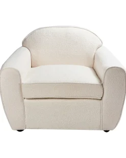 Lænestol ELLEDE Boucle Lys Beige