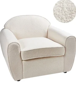 Lænestol ELLEDE Boucle Lys Beige