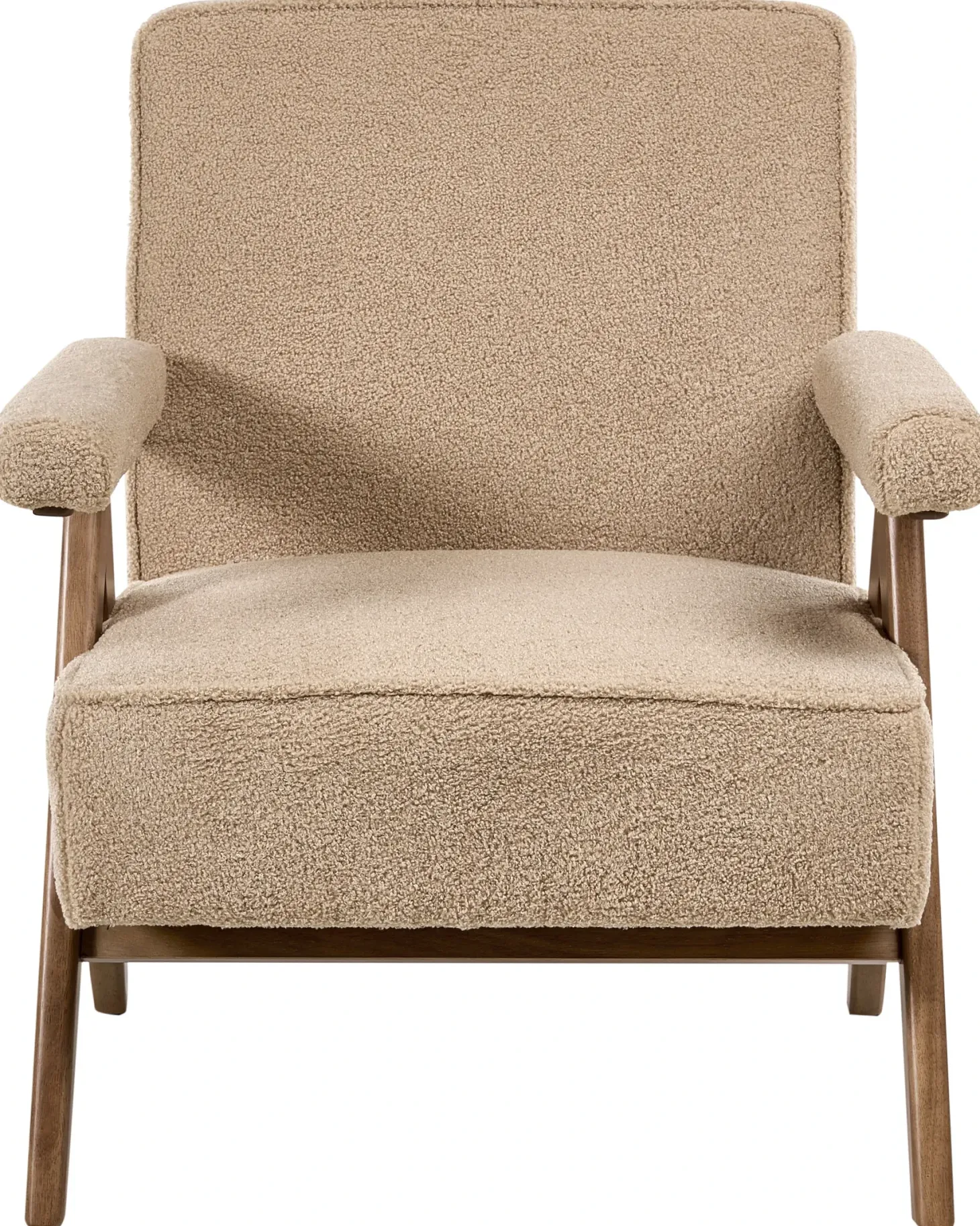 Lænestol EVJE Boucle Sand Beige