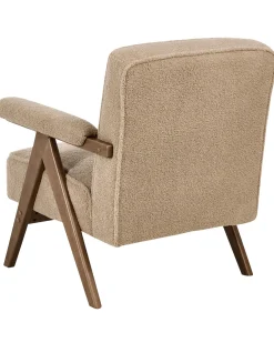 Lænestol EVJE Boucle Sand Beige