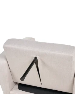 Lænestol FLORLI Lys Beige