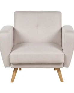 Lænestol FLORLI Lys Beige