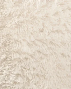Lænestol HAMINA Kunstig pels Lys Beige