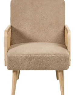 Lænestol HOJBY Boucle Sand Beige