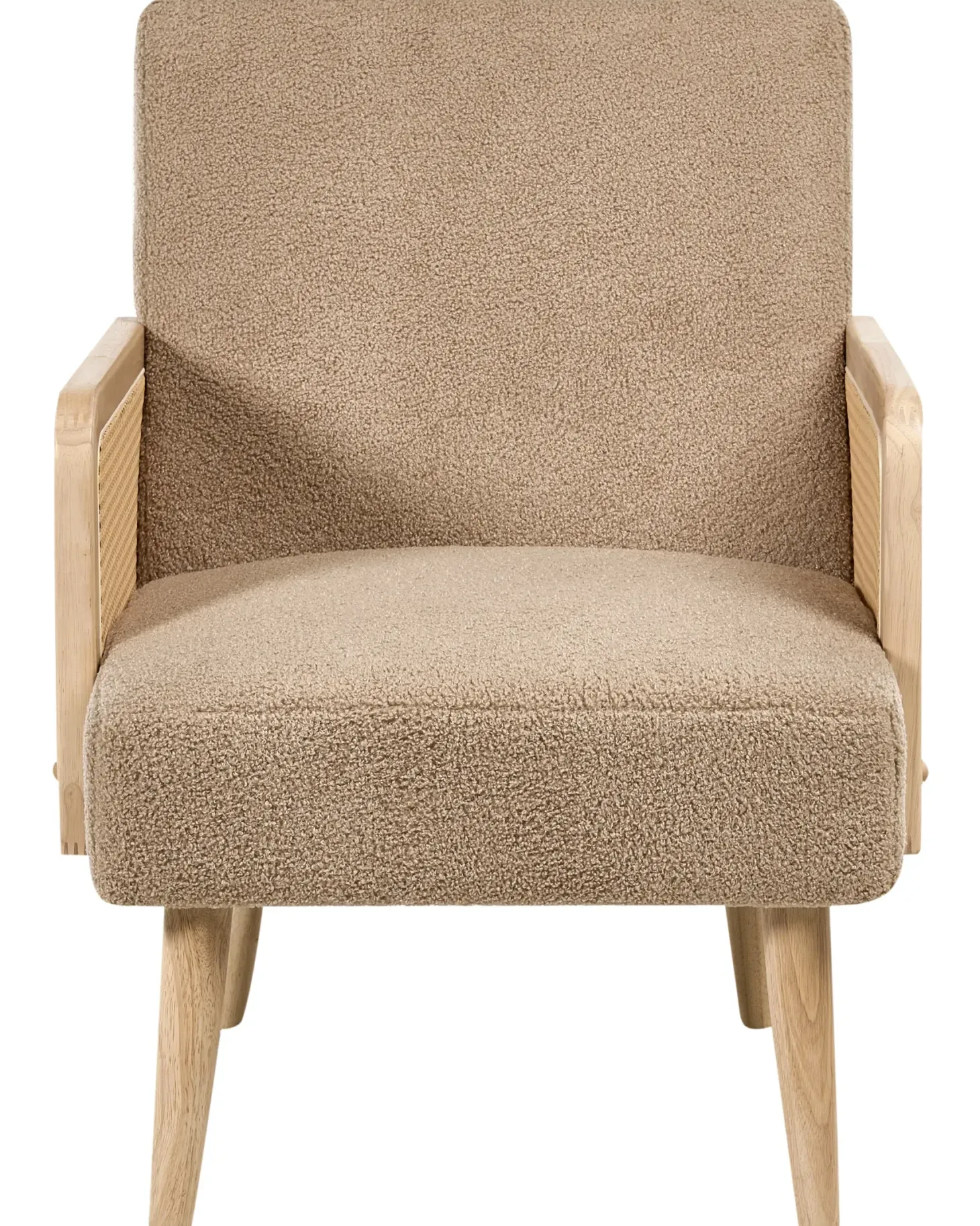 Lænestol HOJBY Boucle Sand Beige