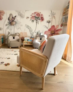 Lænestol HOJBY Lys Beige