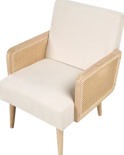 Lænestol HOJBY Lys Beige