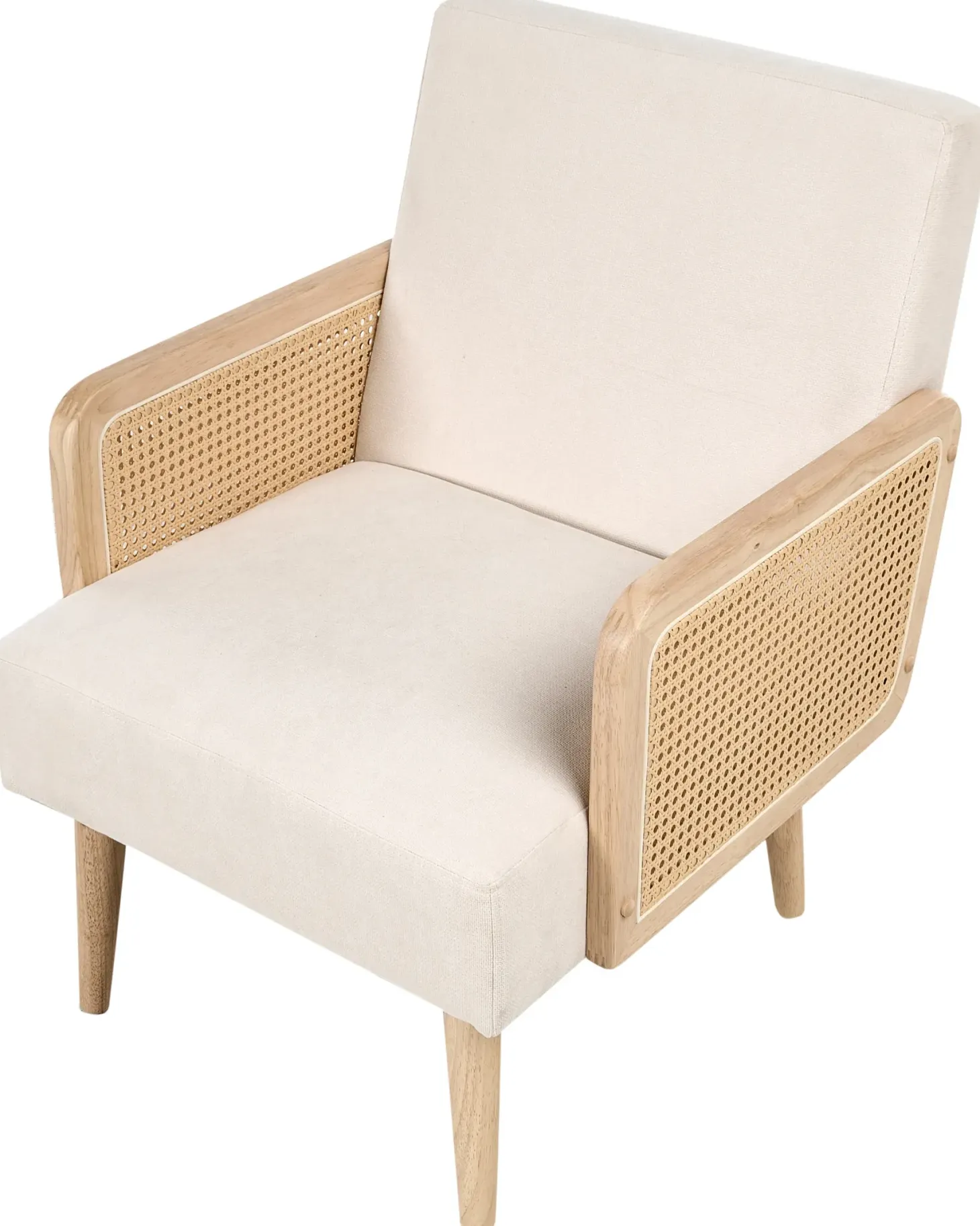 Lænestol HOJBY Lys Beige