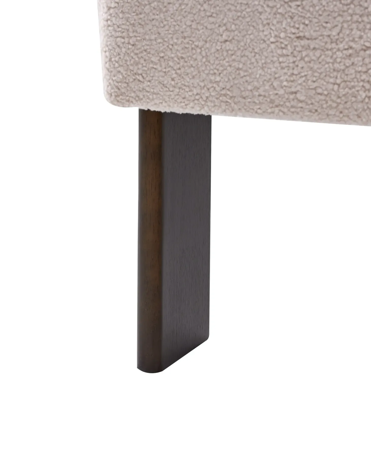 Lænestol ILBRO Boucle Mørkebrun/beige