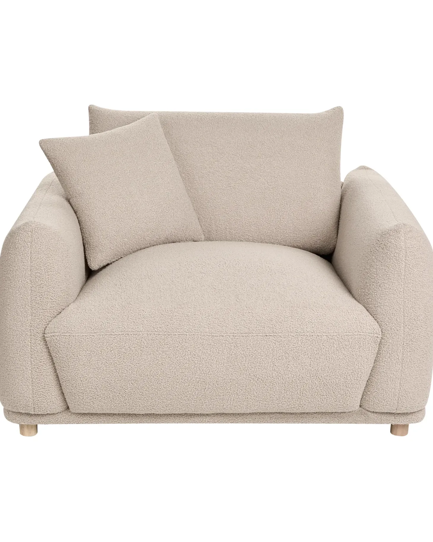 Lænestol JUBEK Boucle Beige