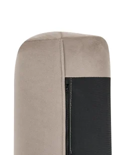 Lænestol JUBEK Velour Brungrå