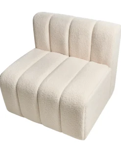 Lænestol KAGE Boucle Lys Beige