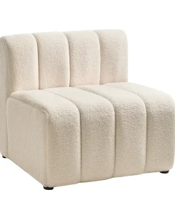 Lænestol KAGE Boucle Lys Beige