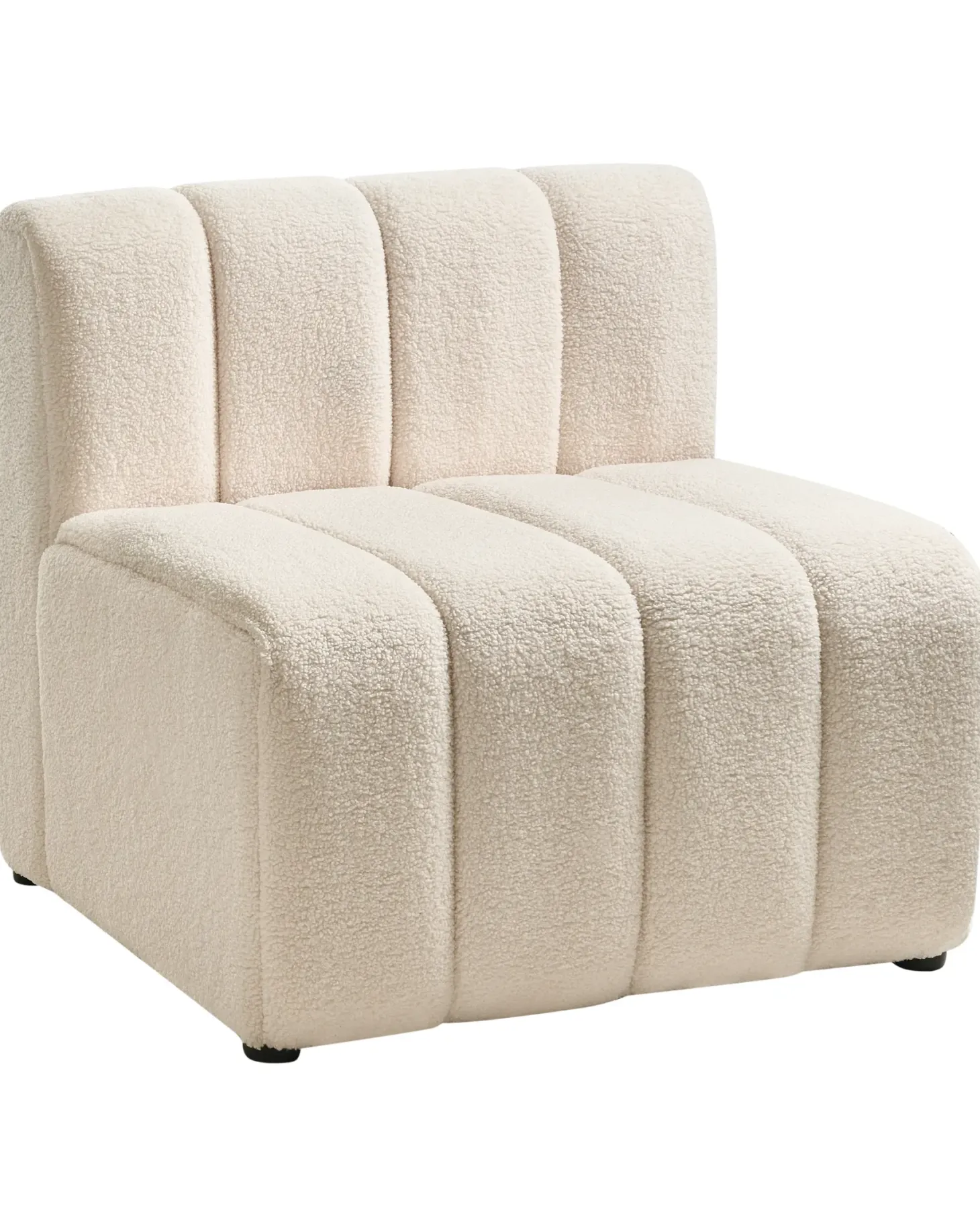 Lænestol KAGE Boucle Lys Beige