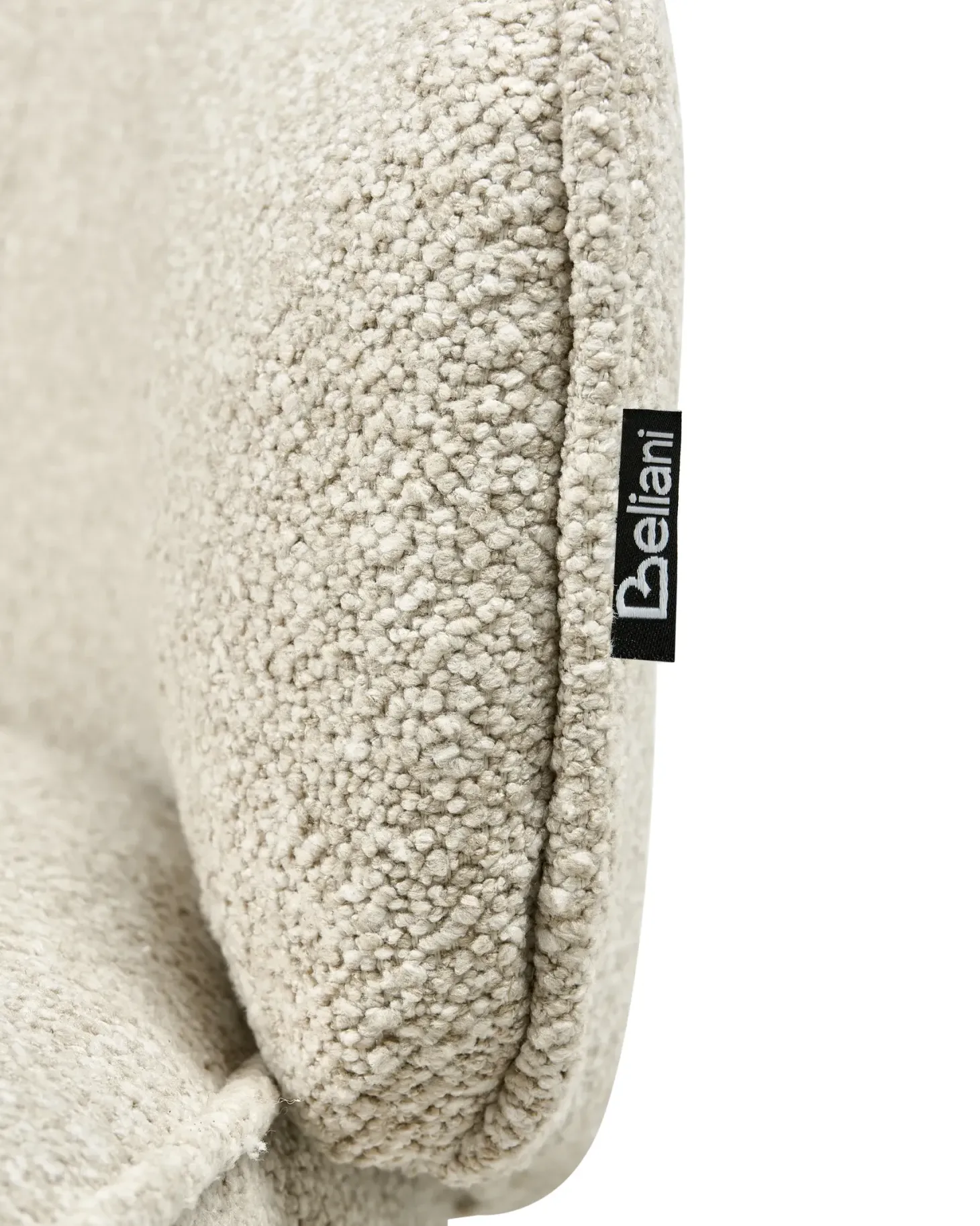 Lænestol KAYLA Boucle Lys Beige