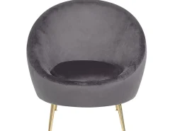Lænestol LANGA Velour Grå