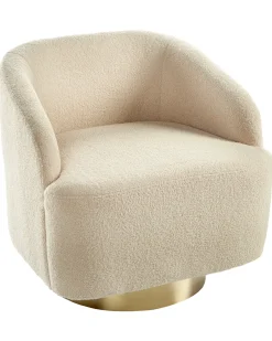 Lænestol LAVIK Boucle Beige